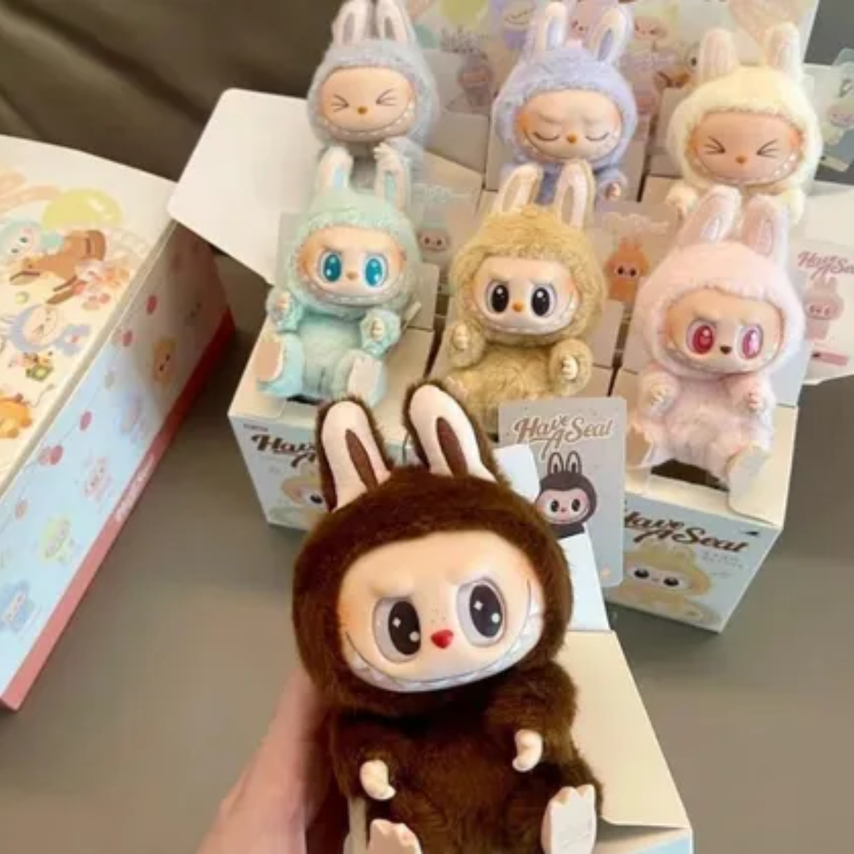 Muñeco Labubu Macaron The Monsters